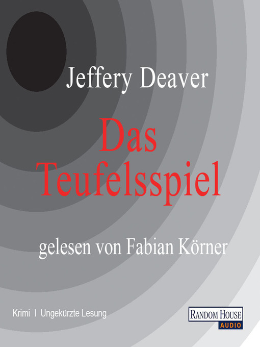 Title details for Das Teufelsspiel by Jeffery Deaver - Available